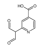 2-(1,3-dioxopropan-2-yl)pyridine-4-carboxylic acid Structure