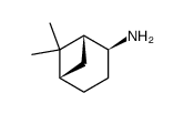 Bicyclo[3.1.1]heptan-2-amine, 6,6-dimethyl-, (1R,2S,5S)结构式