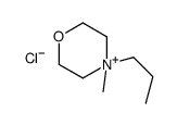 4-methyl-4-propylmorpholin-4-ium,chloride Structure