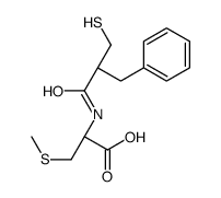 (2R)-2-[(2-benzyl-3-sulfanylpropanoyl)amino]-3-methylsulfanylpropanoic acid Structure