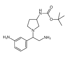 3-N-BOC-AMINO-1-[2-AMINO-1-(3-AMINO-PHENYL)-ETHYL]-PYRROLIDINE picture