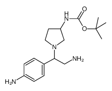 3-N-BOC-1-[2-AMINO-1-(4-AMINO-PHENYL)-ETHYL]-PYRROLIDINE picture