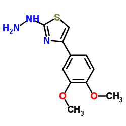 4-(3,4-DIMETHOXYPHENYL)-2(3H)-THIAZOLONE HYDRAZONE structure