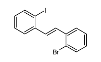 1-bromo-2-[2-(2-iodophenyl)ethenyl]benzene Structure
