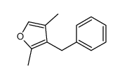 3-benzyl-2,4-dimethylfuran结构式