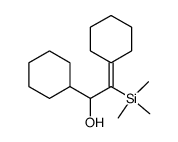 1-cyclohexyl-2-cyclohexylidene-2-(trimethylsilyl)ethan-1-ol Structure