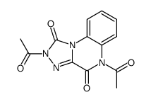 2,5-diacetyl-[1,2,4]triazolo[4,3-a]quinoxaline-1,4-dione结构式