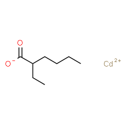 Hexanoic acid, 2-ethyl-, cadmium salt, basic structure