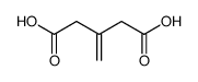 3-methylene-glutaric acid Structure