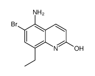 5-Amino-6-bromo-8-ethylquinolin-2-ol picture