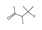 2-Pentanone, 4-fluoro-3,4-dimethyl- (9CI) structure