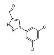 1-(3,5-dichlorophenyl)triazole-4-carbaldehyde结构式