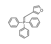 furan-3-ylmethylidene(triphenyl)-λ5-phosphane Structure