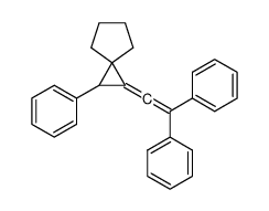 2-(2,2-diphenylethenylidene)-1-phenylspiro[2.4]heptane Structure