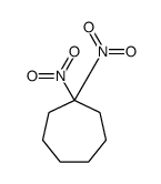 1,1-dinitrocycloheptane结构式