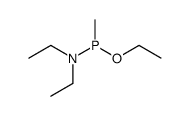 Ethyl N,N-Diethyl-P-methylphosphonamidite Structure