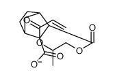 3-(2-prop-2-enoyloxypropoxycarbonyl)bicyclo[2.2.1]heptane-2-carboxylate Structure