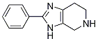 2-Phenyl-4,5,6,7-tetrahydro-3H-iMidazo[4,5-c]pyridine结构式