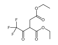 diethyl 2-(2,2,2-trifluoroacetyl)succinate structure