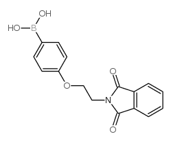 (4-(2-(1,3-Dioxoisoindolin-2-yl)ethoxy)phenyl)boronic acid picture