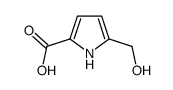 5-(Hydroxymethyl)-1H-pyrrole-2-carboxylic acid Structure