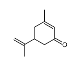 3-methyl-5-prop-1-en-2-ylcyclohex-2-en-1-one结构式