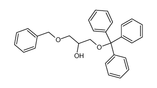1-(benzyloxy)-3-(trityloxy)-propan-2-ol结构式