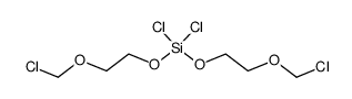 dichloro-bis-(2-chloromethoxy-ethoxy)-silane Structure