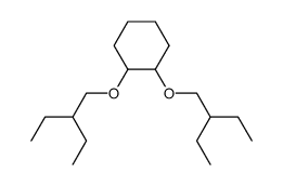 1,2-bis(2-ethyl-butoxy)-cyclohexane Structure