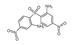 bis-(2-amino-4-nitro-phenyl)-sulfone结构式