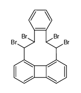 5,6,9,10-tetrabromo-5,6,9,10-tetrahydrobenzo<7,8>cyclodeca<1,2,3,4-def>biphenylene结构式