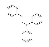 (E)-2-(2-(diphenylphosphino)vinyl)pyridine结构式