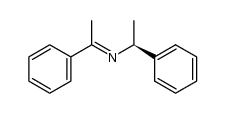 (S)-(-)-N-(methyldibenzylidene)-α-methylbenzylamine结构式