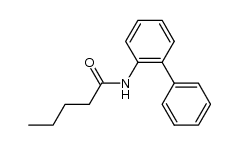 N-biphenyl-2-yl-valeramide Structure