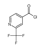 2-(trifluoromethyl)isonicotinoyl chloride Structure