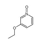 Pyridine, 3-ethoxy-, 1-oxide (6CI,9CI) structure