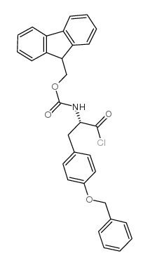 fmoc-o-benzyl-l-tyrosyl chloride structure