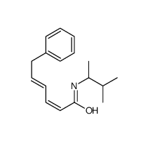 (2E,4E)-N-(3-methylbutan-2-yl)-6-phenylhexa-2,4-dienamide Structure