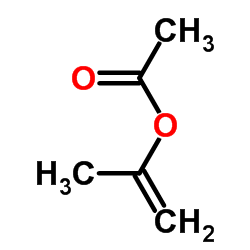 Isopropenyl acetate structure