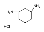 trans-cyclohexane-1,3-diamine hydrochloride Structure