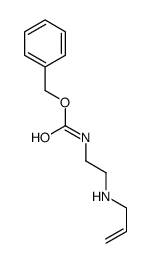 benzyl N-[2-(prop-2-enylamino)ethyl]carbamate Structure
