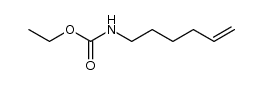 Carbamic acid,5-hexenyl-,ethyl ester (9CI) Structure