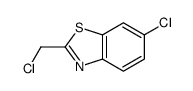 Benzothiazole, 6-chloro-2-(chloromethyl)- (9CI)结构式