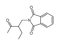 2-(2-ethyl-3-oxobutyl)isoindole-1,3-dione Structure