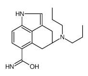 (4R)-4-(dipropylamino)-1,3,4,5-tetrahydrobenzo[cd]indole-6-carboxamide结构式