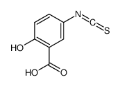 Benzoic acid, 2-hydroxy-5-isothiocyanato- (9CI) Structure