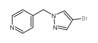 4-Bromo-1-(pyridin-4-ylmethyl)-1h-pyrazole structure