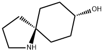 trans-1-Aza-spiro[4.5]decan-8-ol Structure