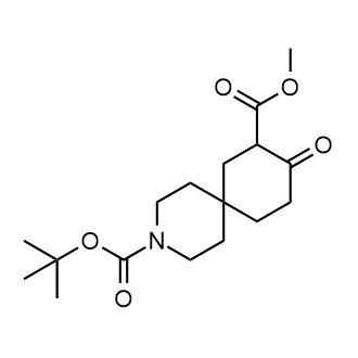 3-(叔丁基)8-甲基9-氧代-3-氮杂螺环[5.5]十一烷-3,8-二羧酸酯图片