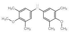 Bis(3,5-dimethyl-4-methoxyphenyl)phosphine structure